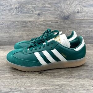 Adidas Samba OG Green White Gum Sole Men's Sneakers Size 11.5 FV0308